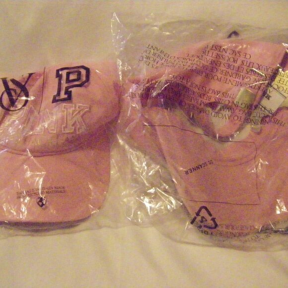 Victorias Secret PINK x LoveShack Fancy Baseball Hat Cap Pink NWT